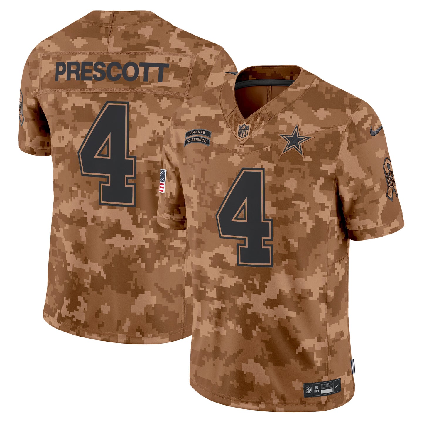Brown Camo - Dak Prescott