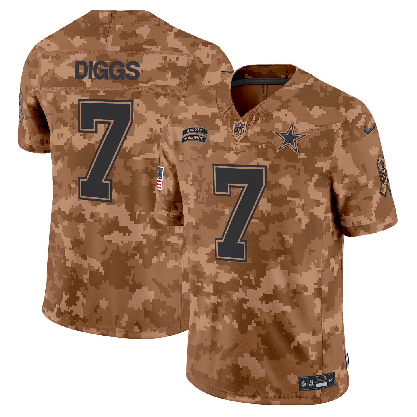 Brown Camo - Trevon Diggs