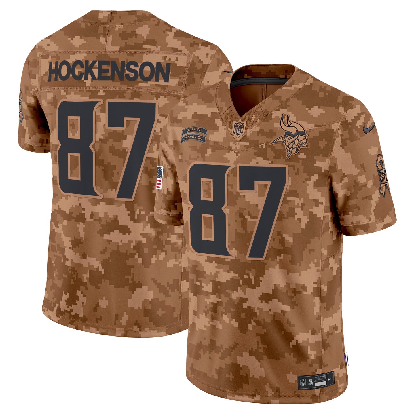 Brown Camo - T.J. Hockenson