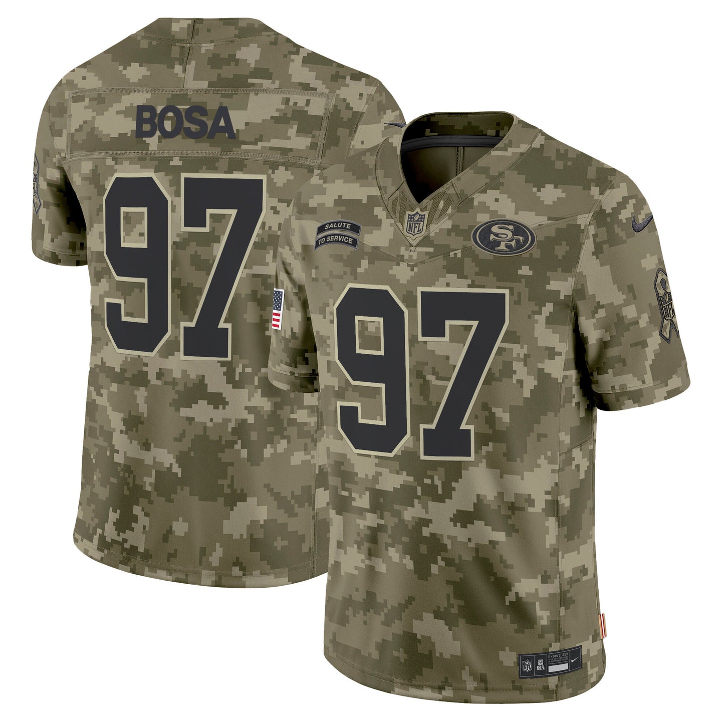 Olive Camo - Nick Bosa