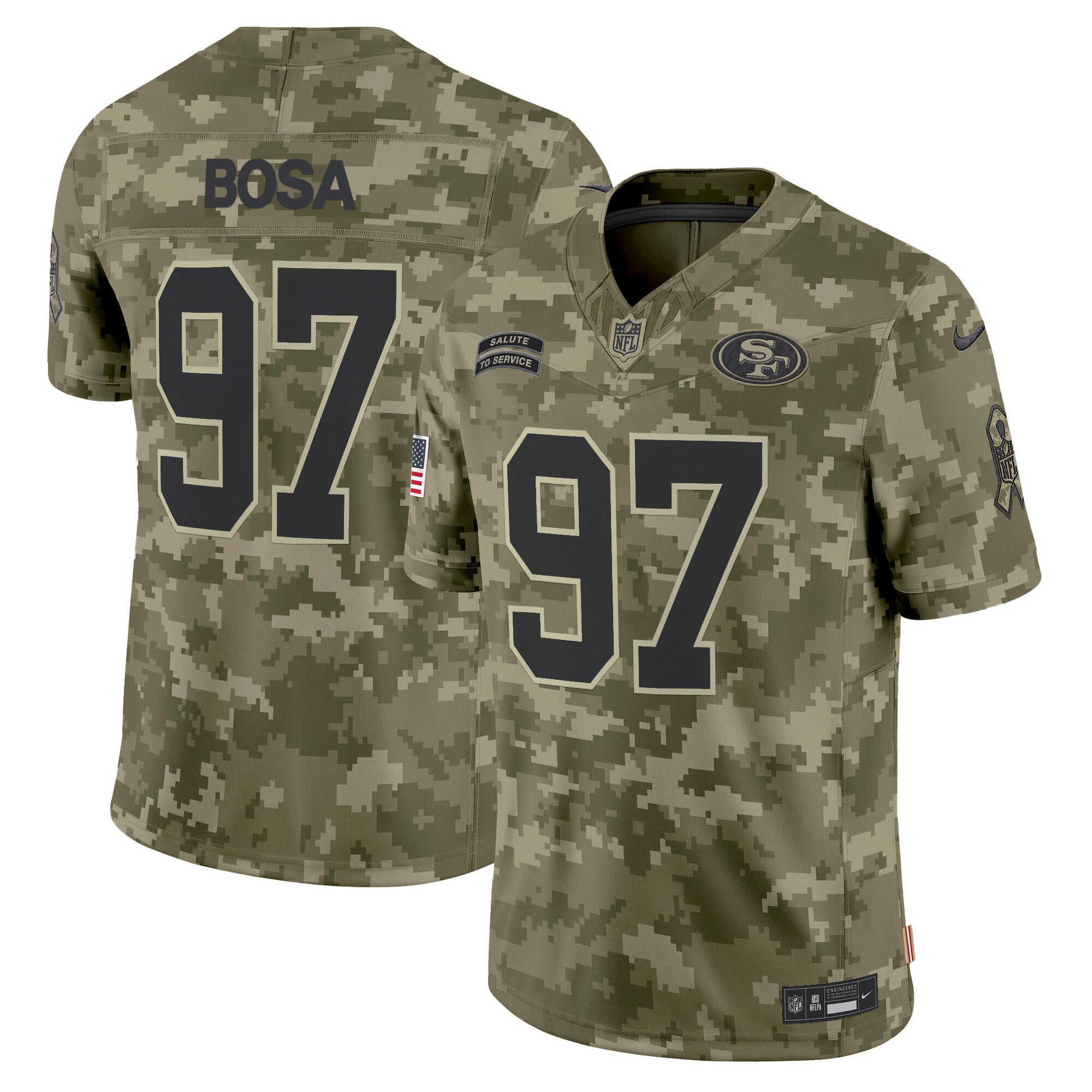 Olive Camo - Nick Bosa