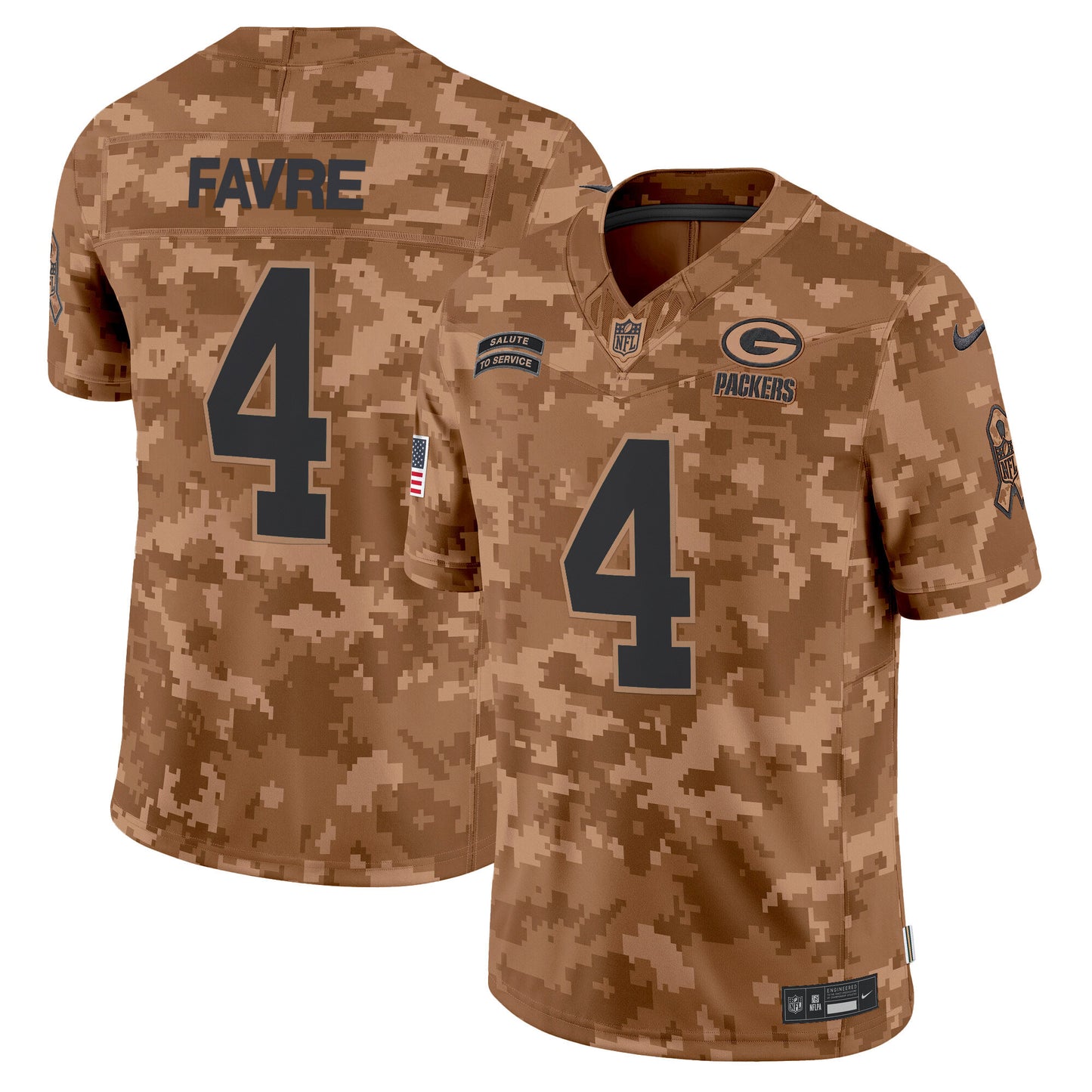Brown Camo - Brett Favre