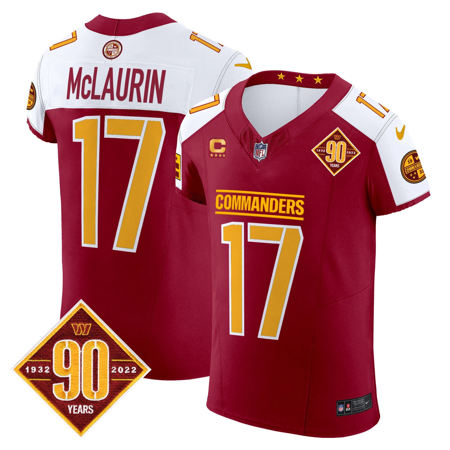 Burgundy Alternate - Terry McLaurin