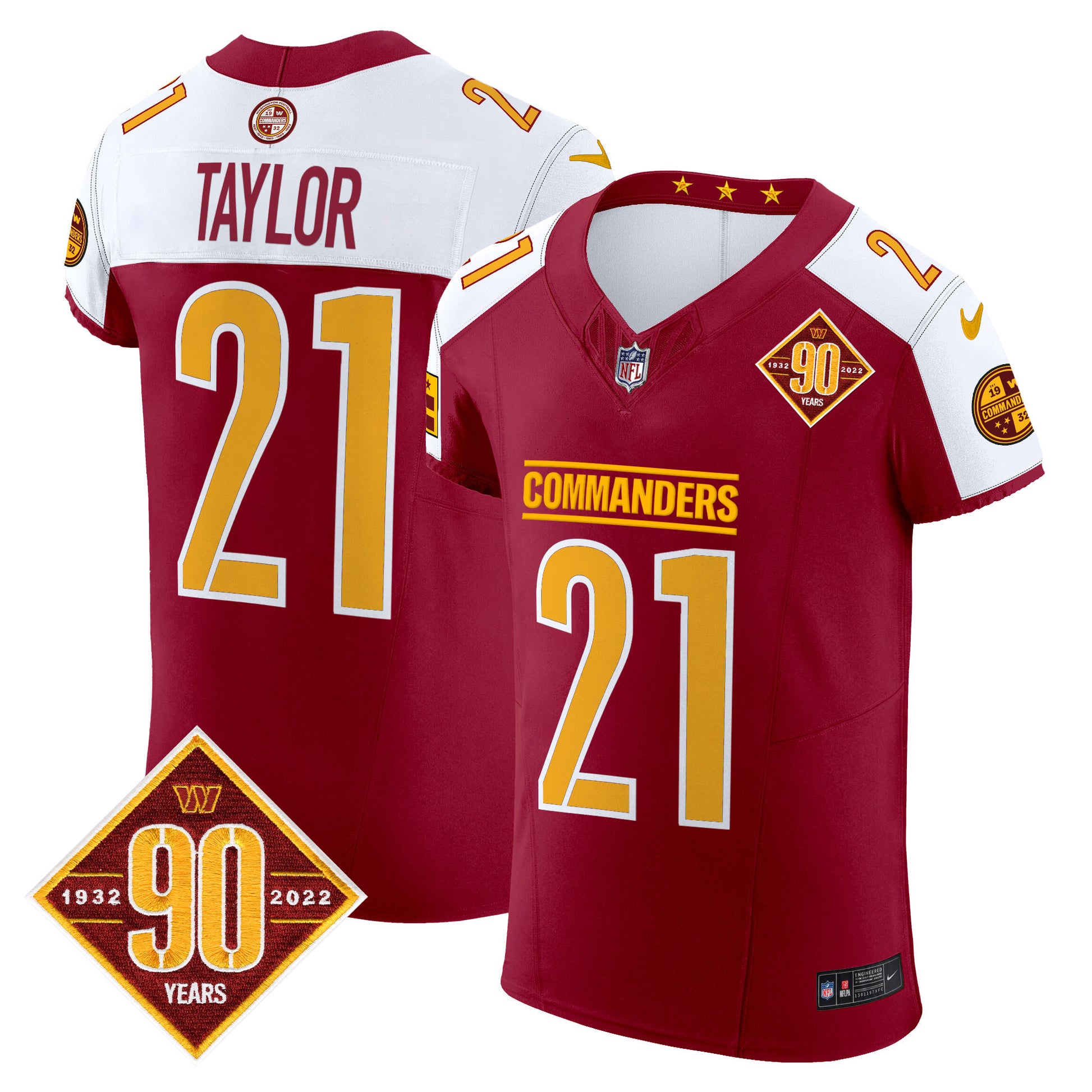 Burgundy Alternate - Sean Taylor
