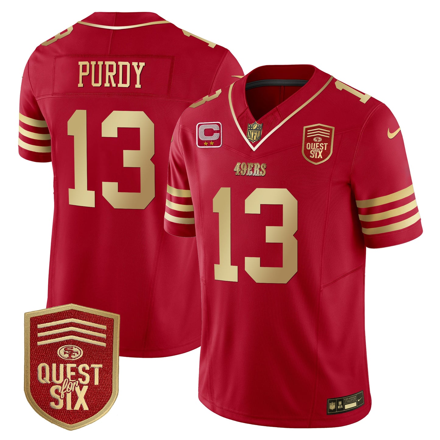 Scarlet Gold - Brock Purdy