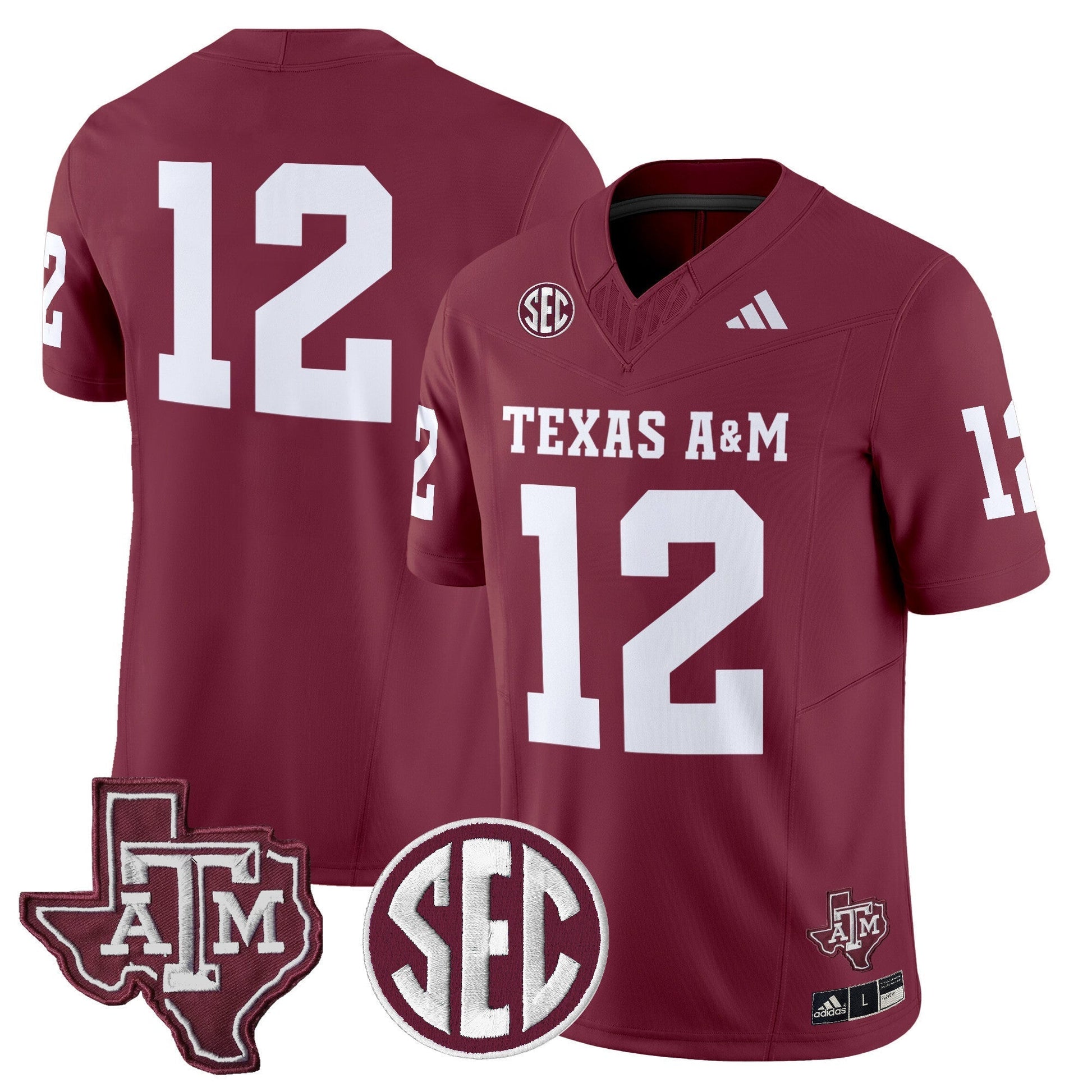 Maroon - #12 Texas