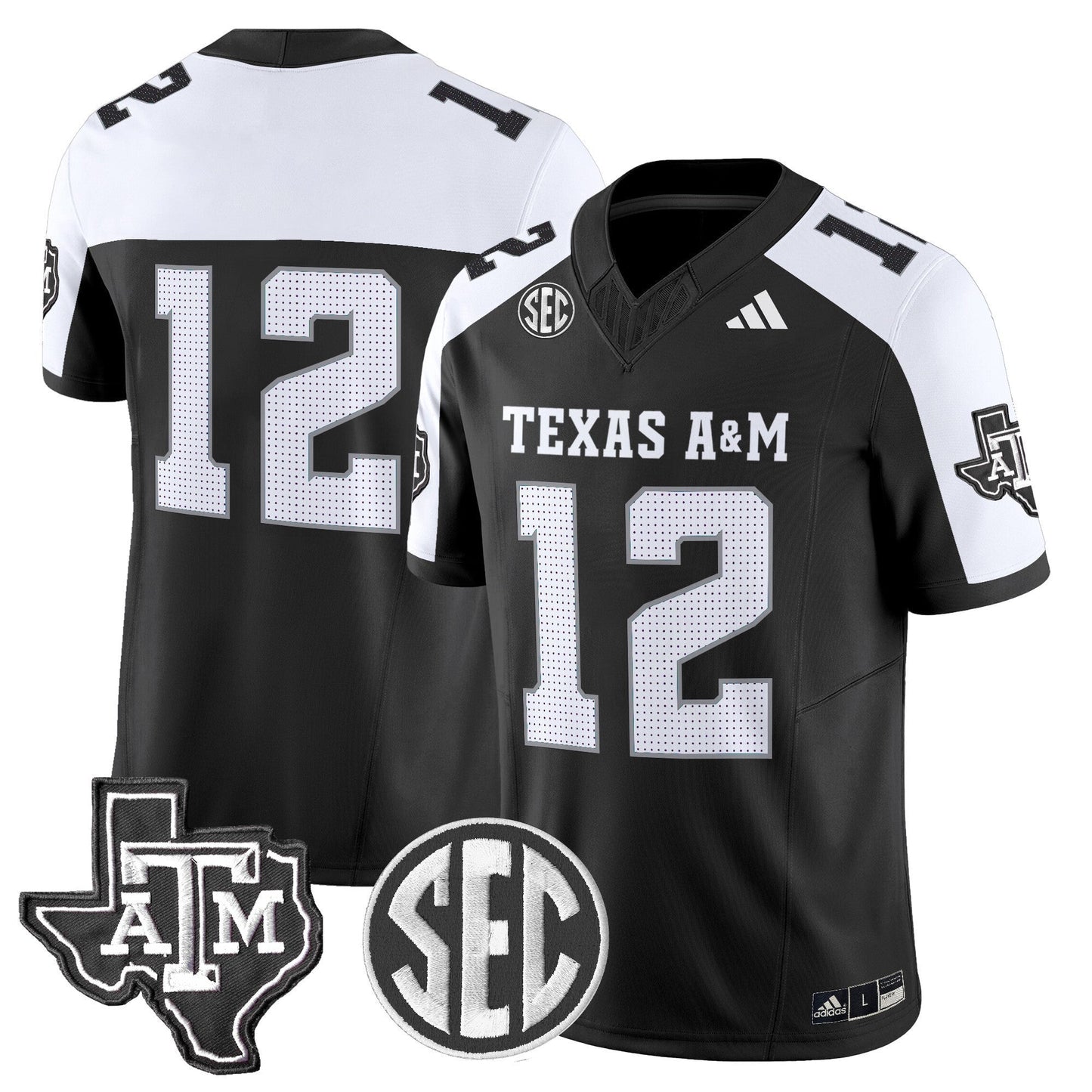 Black Alternate - #12 Texas