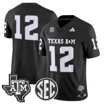 Black - #12 Texas