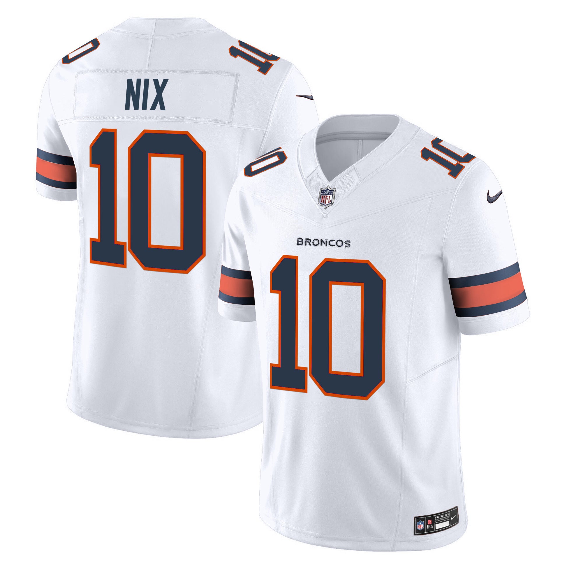 White - Bo Nix