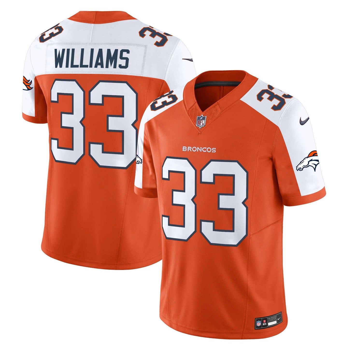 Orange Alternate - Javonte Williams