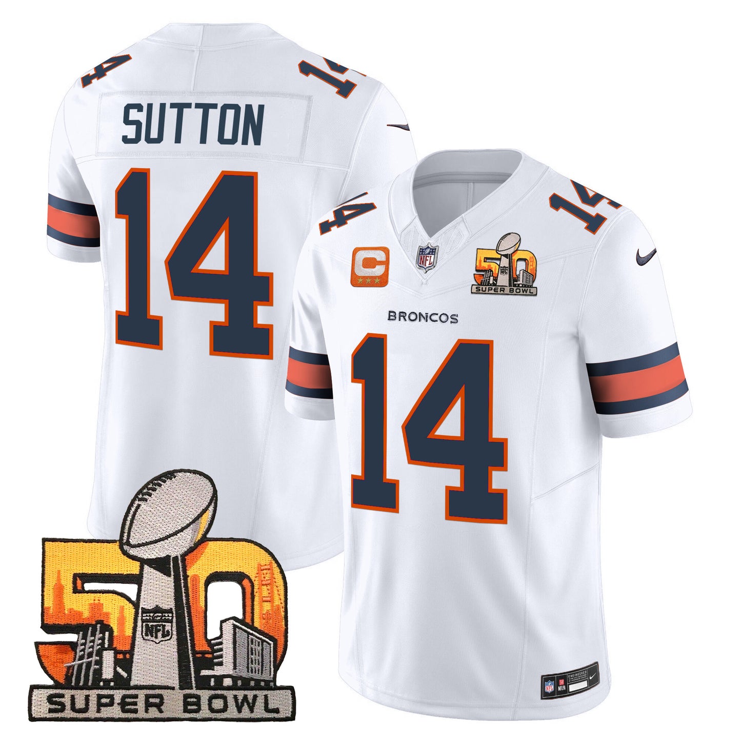 White - Courtland Sutton