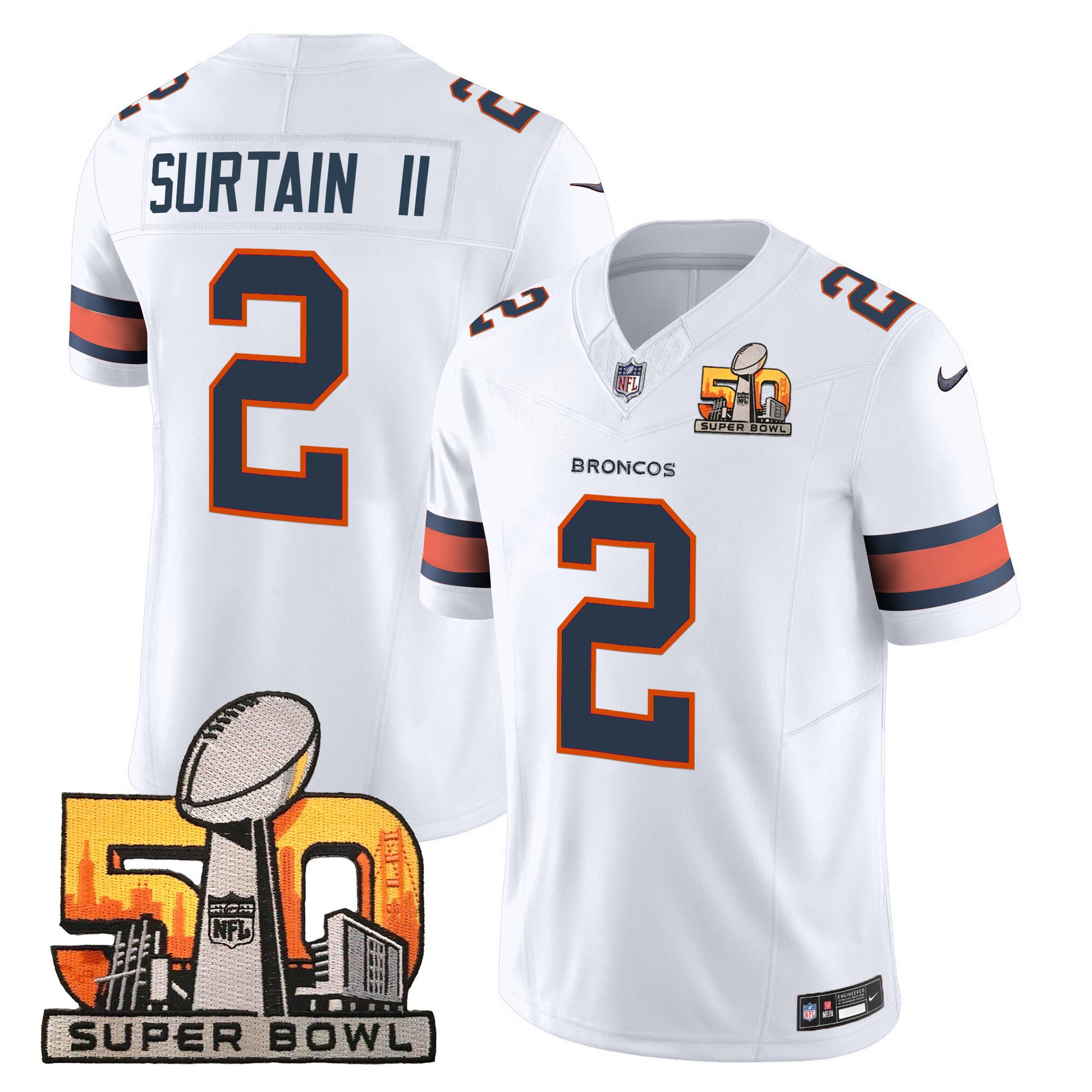 White - Patrick Surtain II