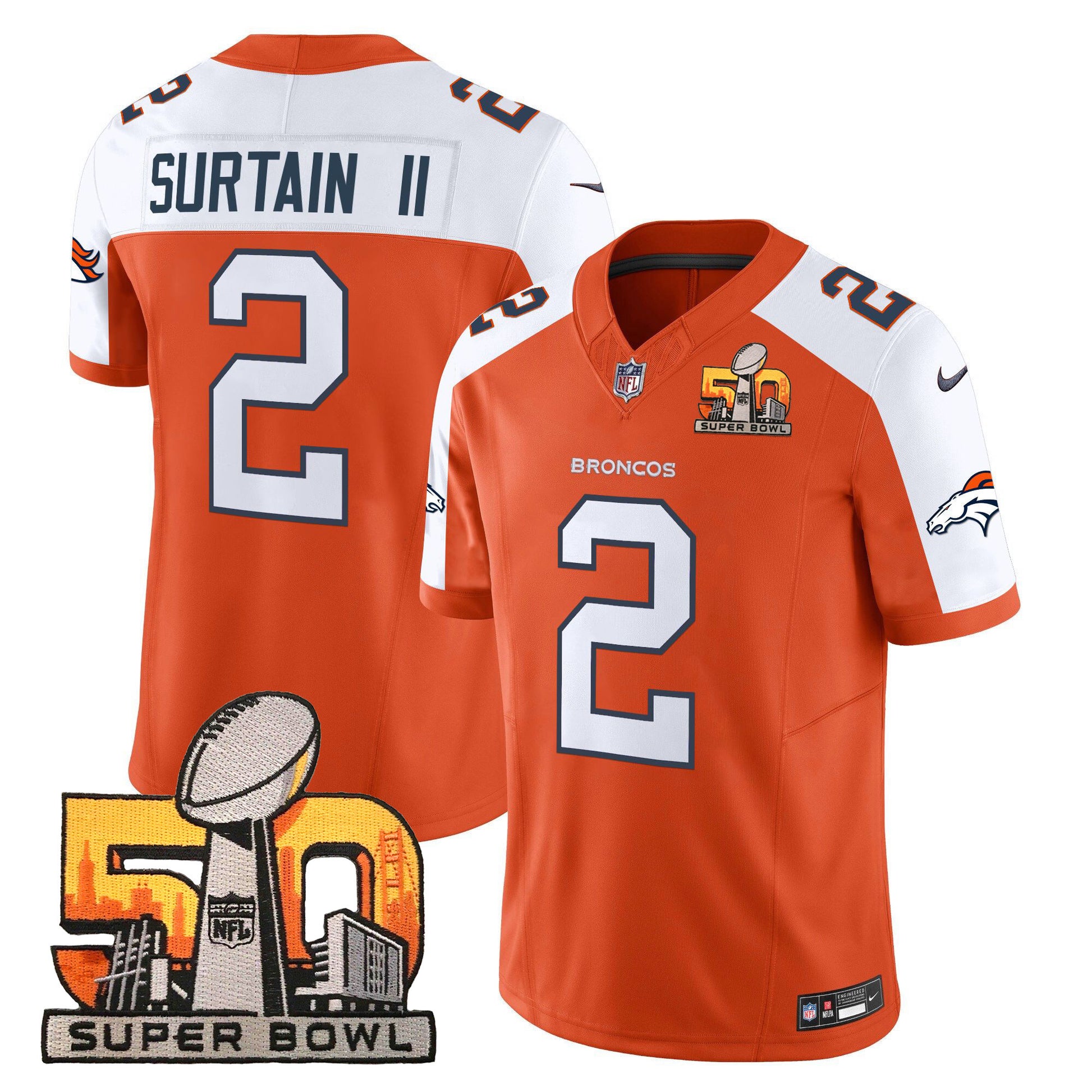 Orange Alternate - Patrick Surtain II