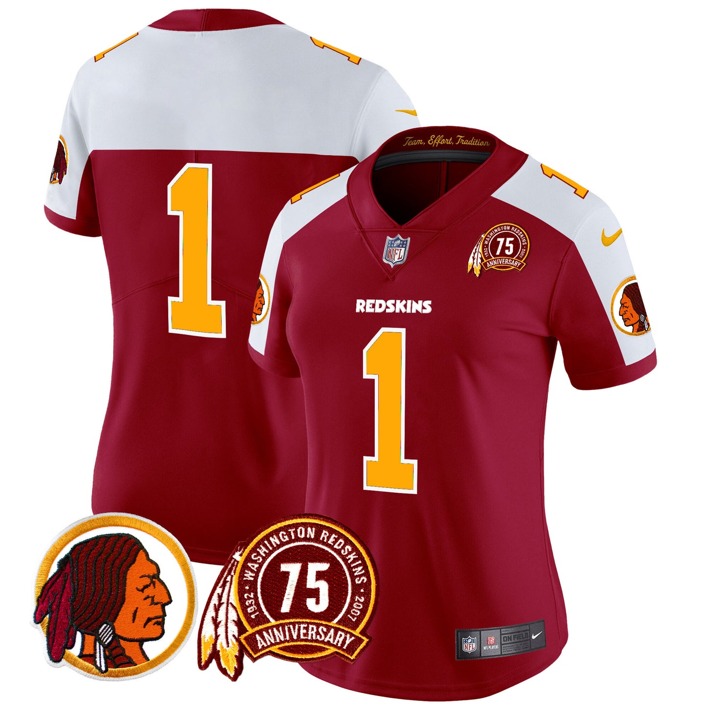 Burgundy Alternate - #1 Team