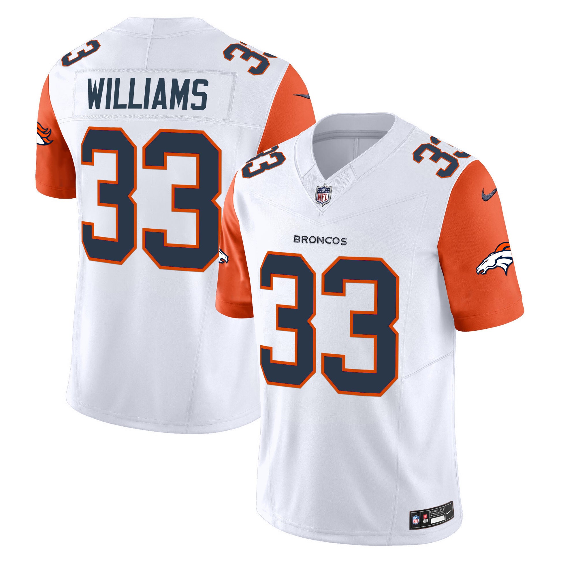 Orange Sleeves - Javonte Williams