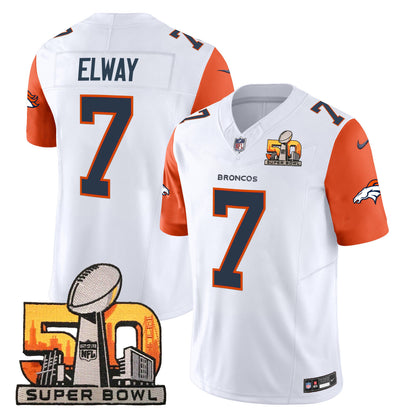 Orange Sleeves - John Elway