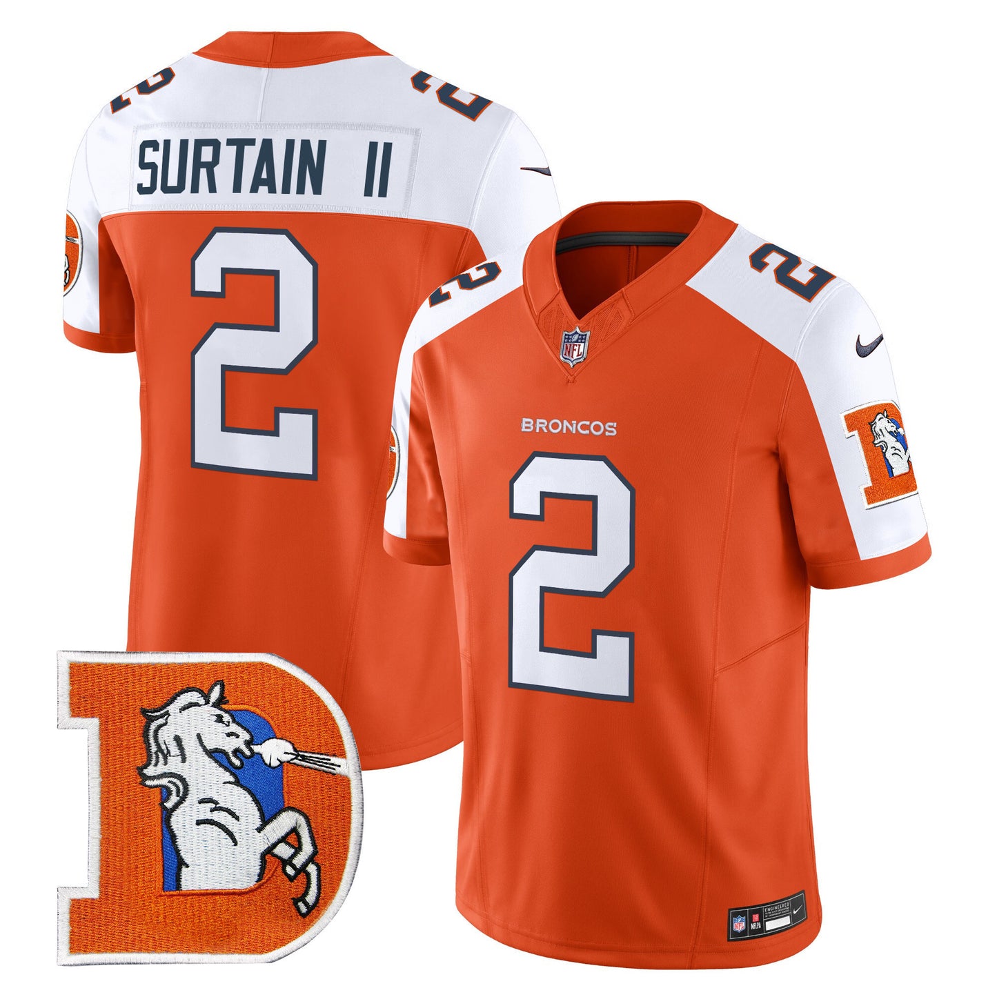 Orange Alternate - Patrick Surtain II