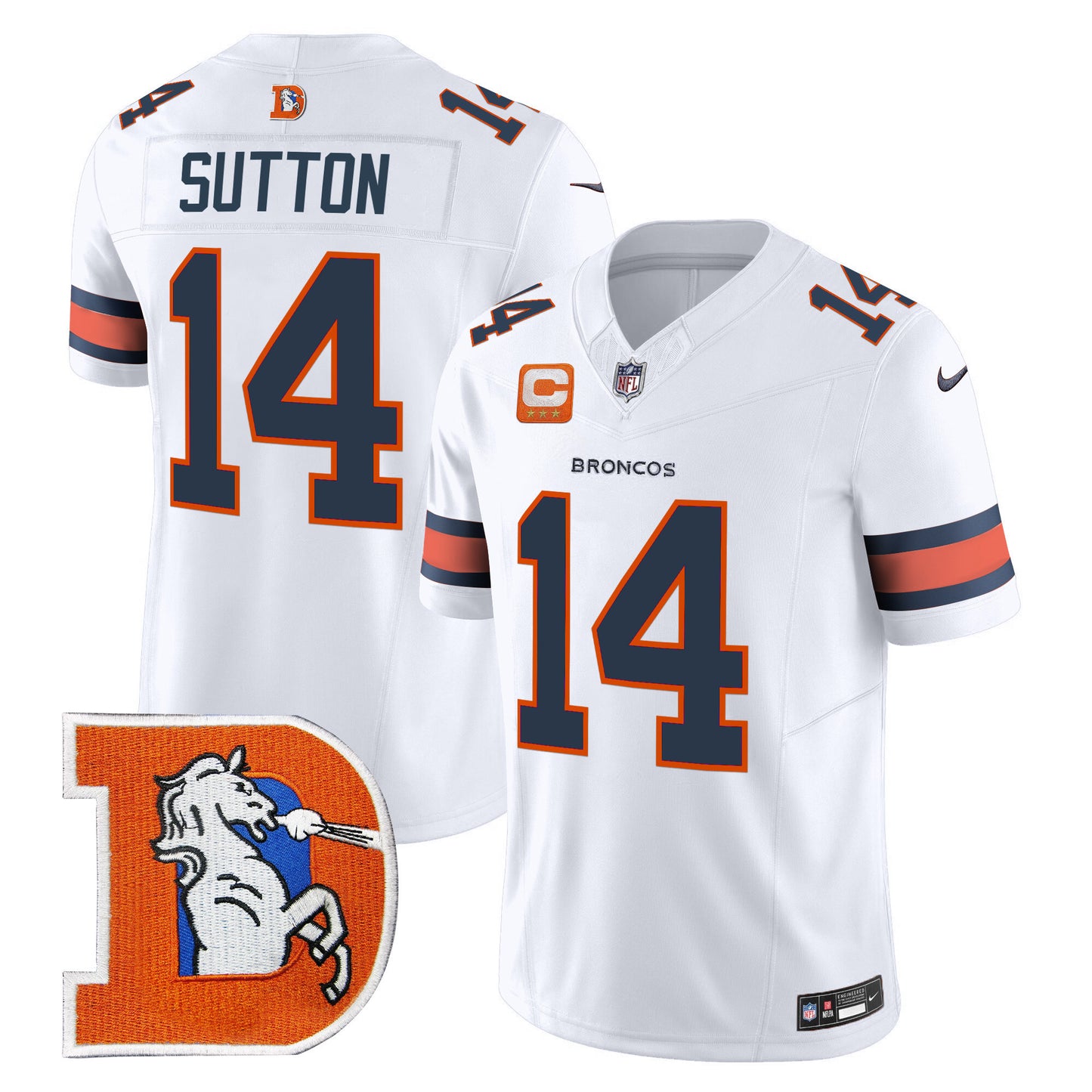 White - Courtland Sutton