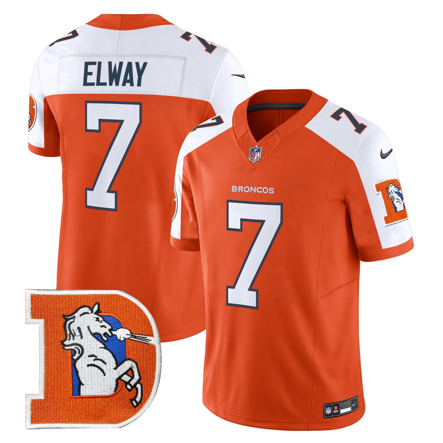 Orange Alternate - John Elway