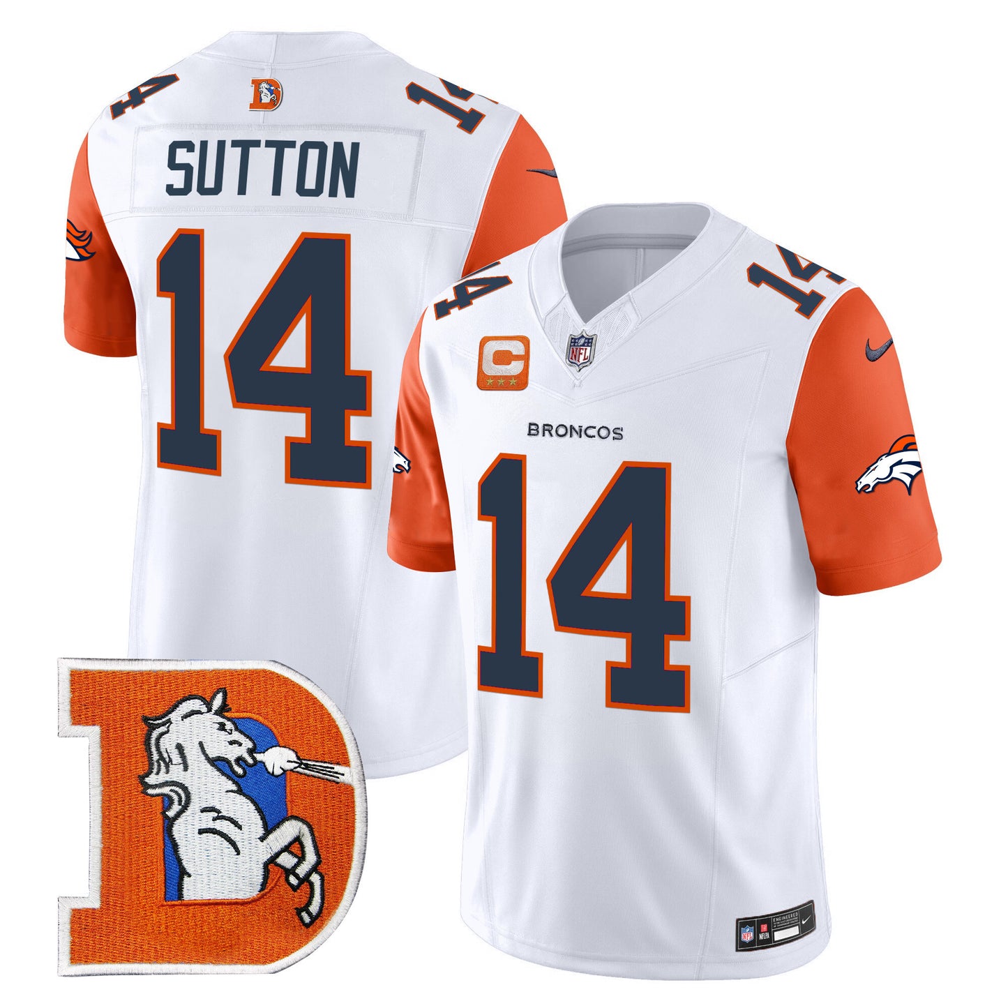 Orange Sleeves - Courtland Sutton