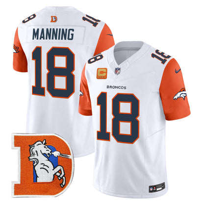 Orange Sleeves - Peyton Manning