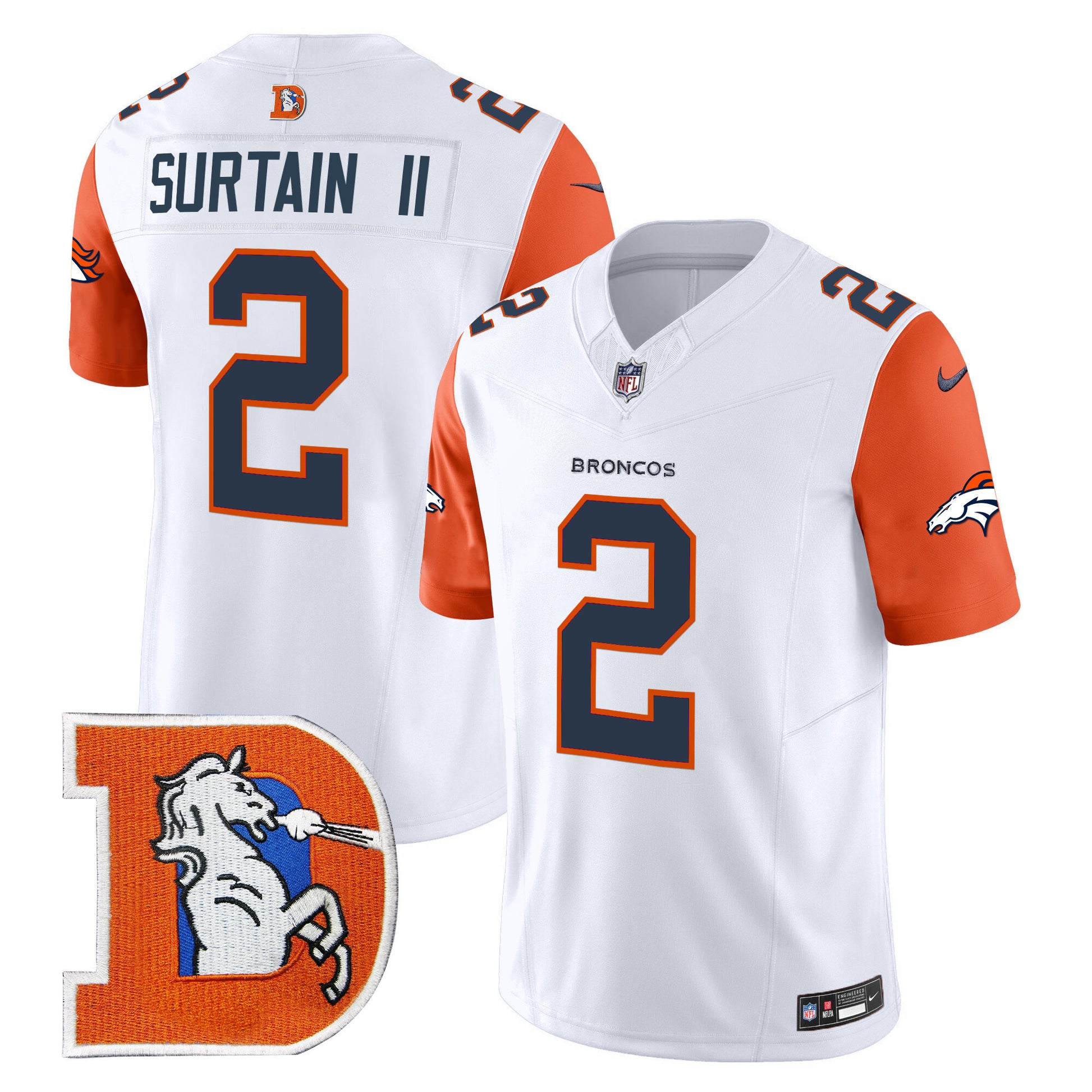 Orange Sleeves - Patrick Surtain II