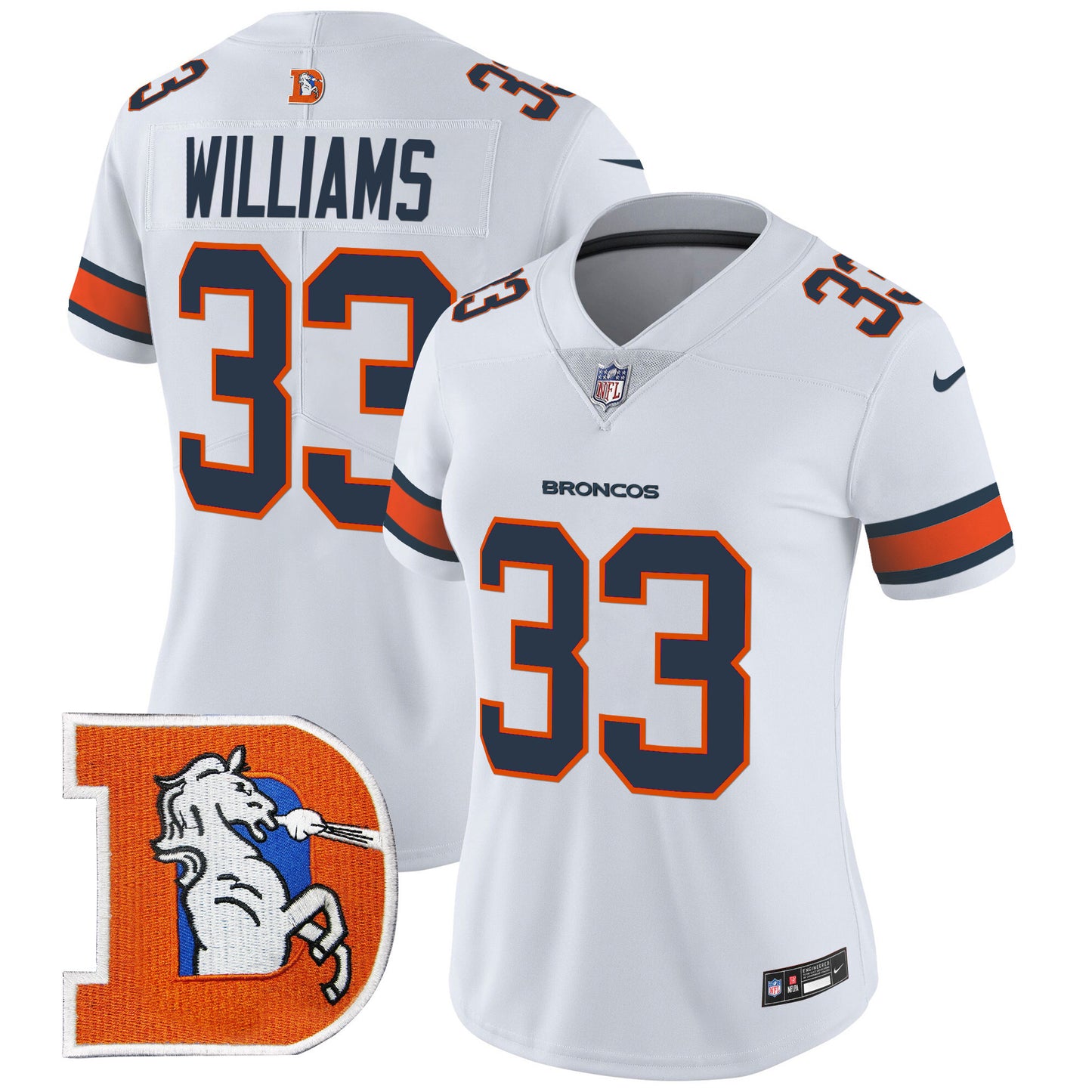 White - Javonte Williams