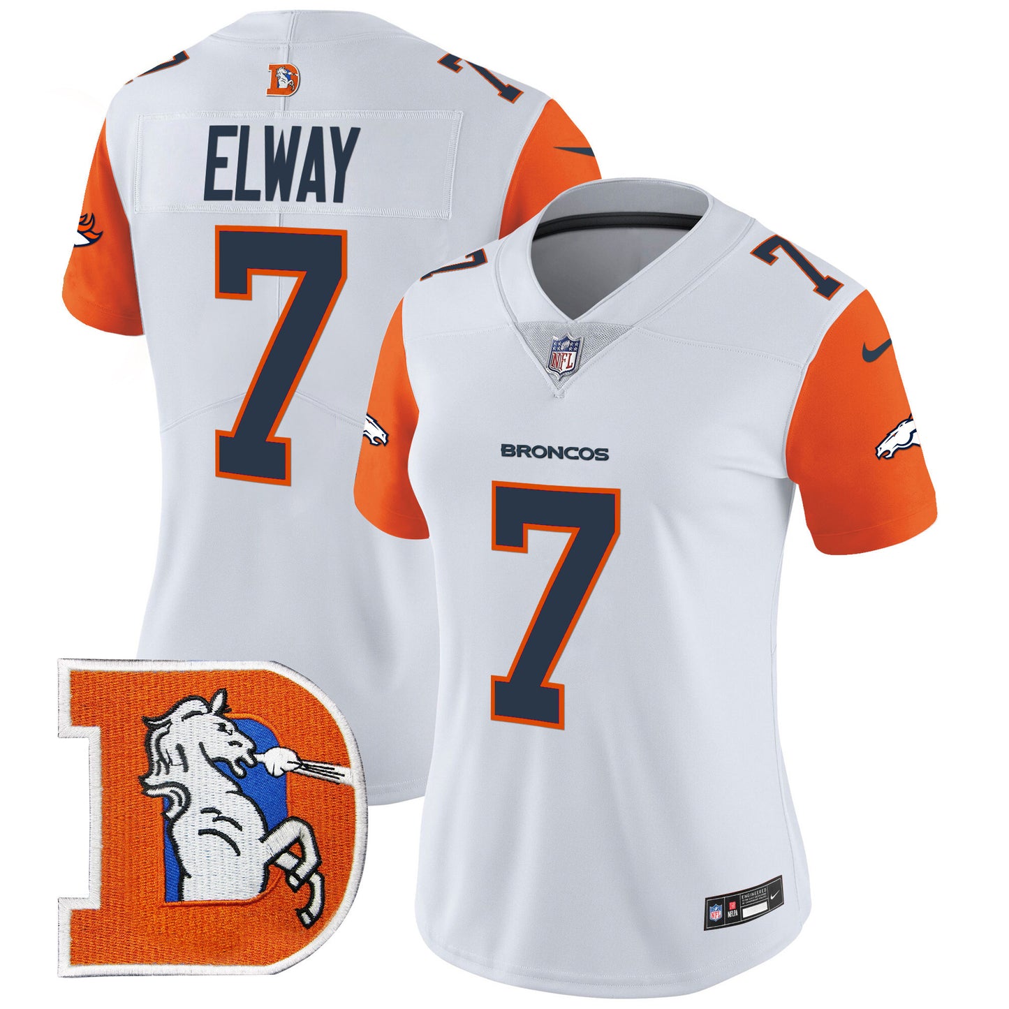 Orange Sleeves - John Elway
