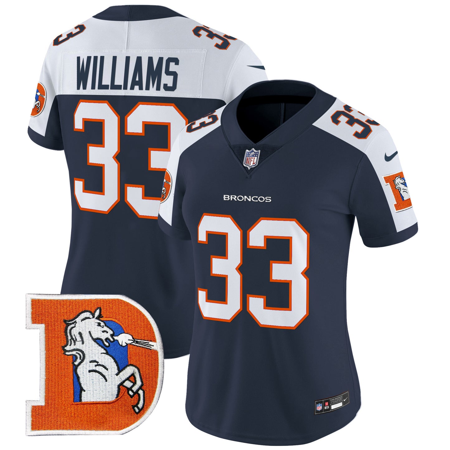 Navy Alternate - Javonte Williams