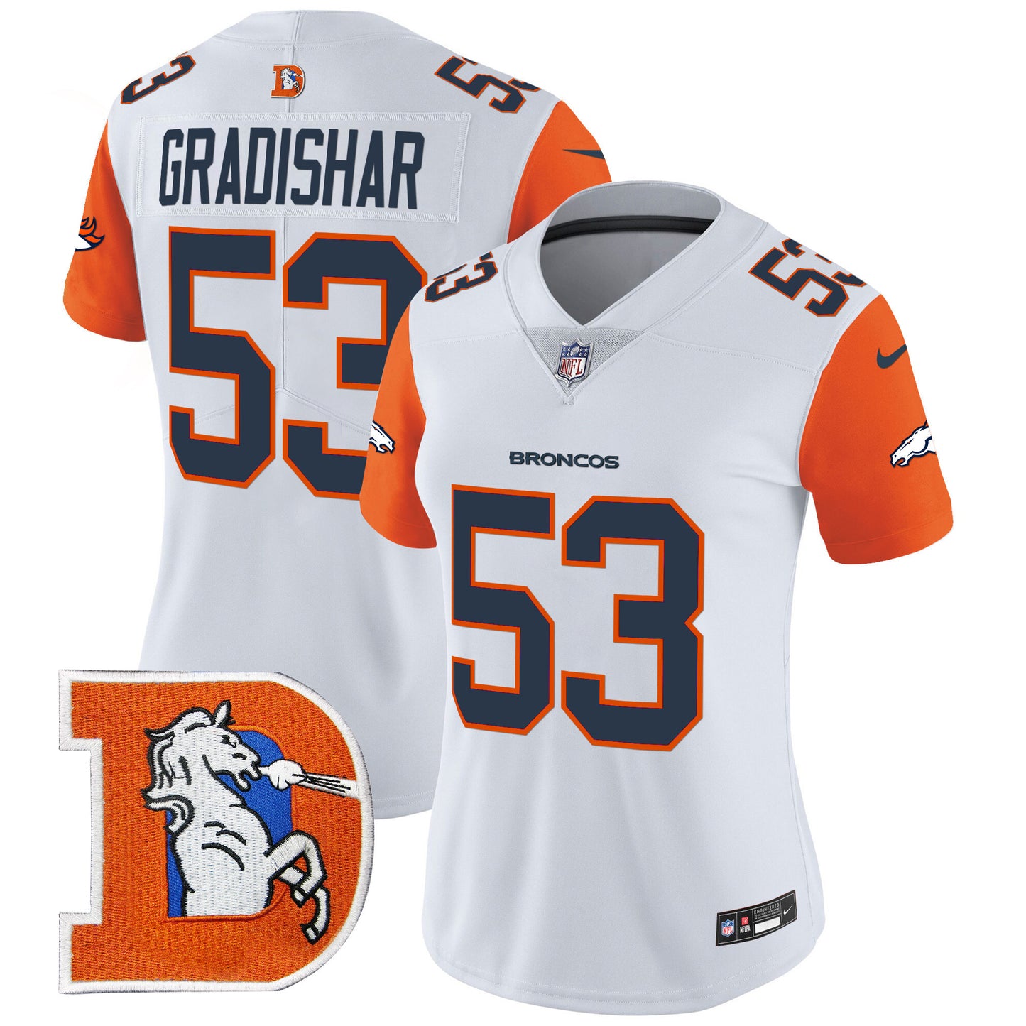 Orange Sleeves - Randy Gradishar