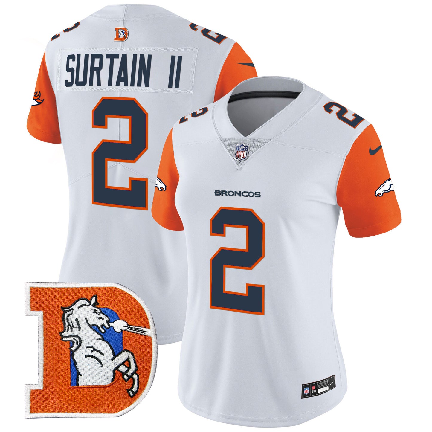 Orange Sleeves - Patrick Surtain II
