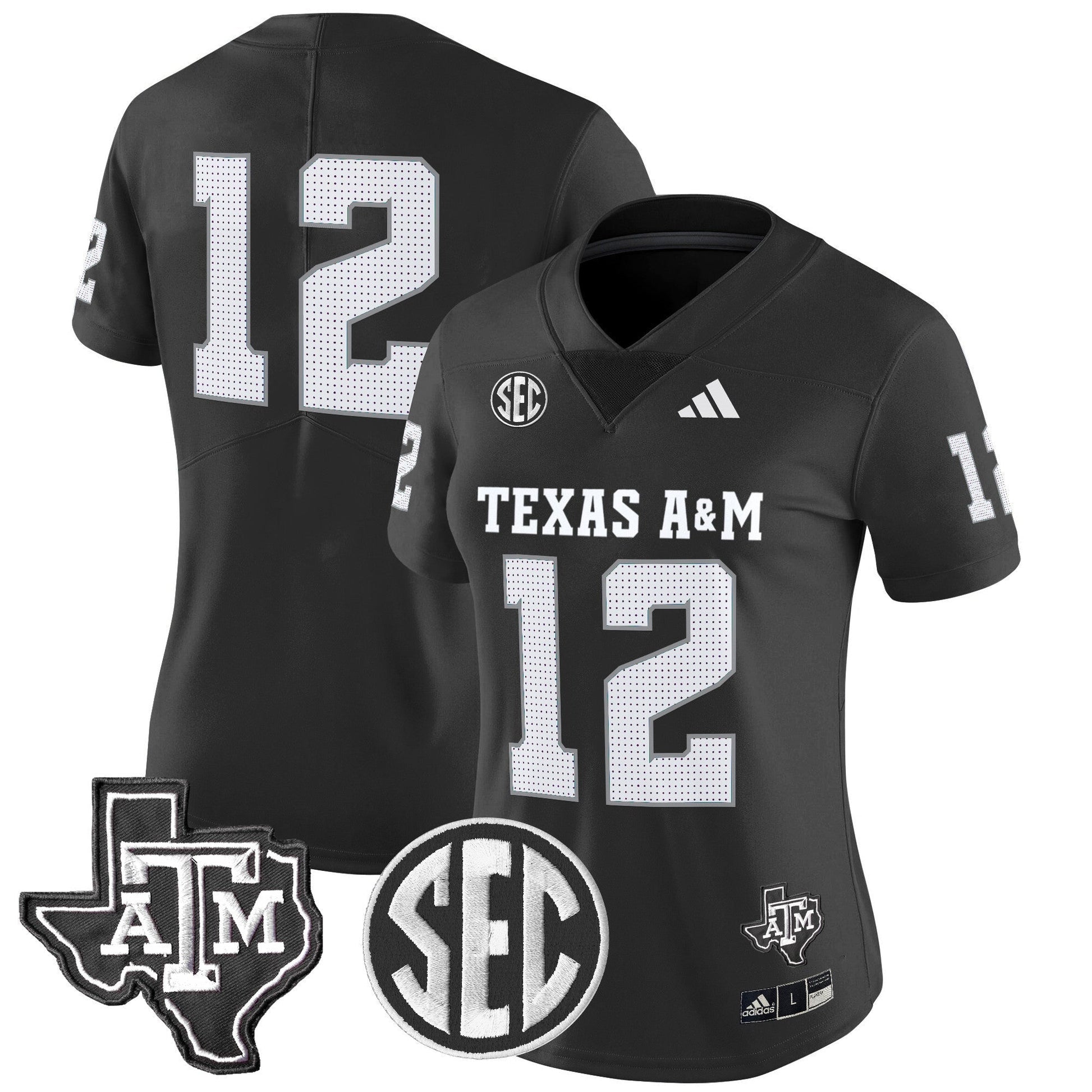 Black - #12 Texas