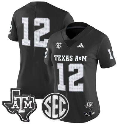 Black - #12 Texas