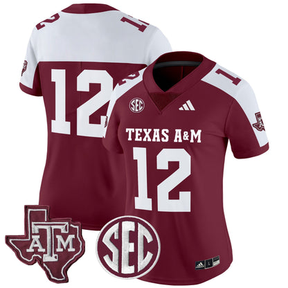 Maroon Alternate - #12 Texas