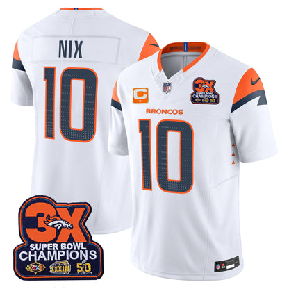 White - Bo Nix