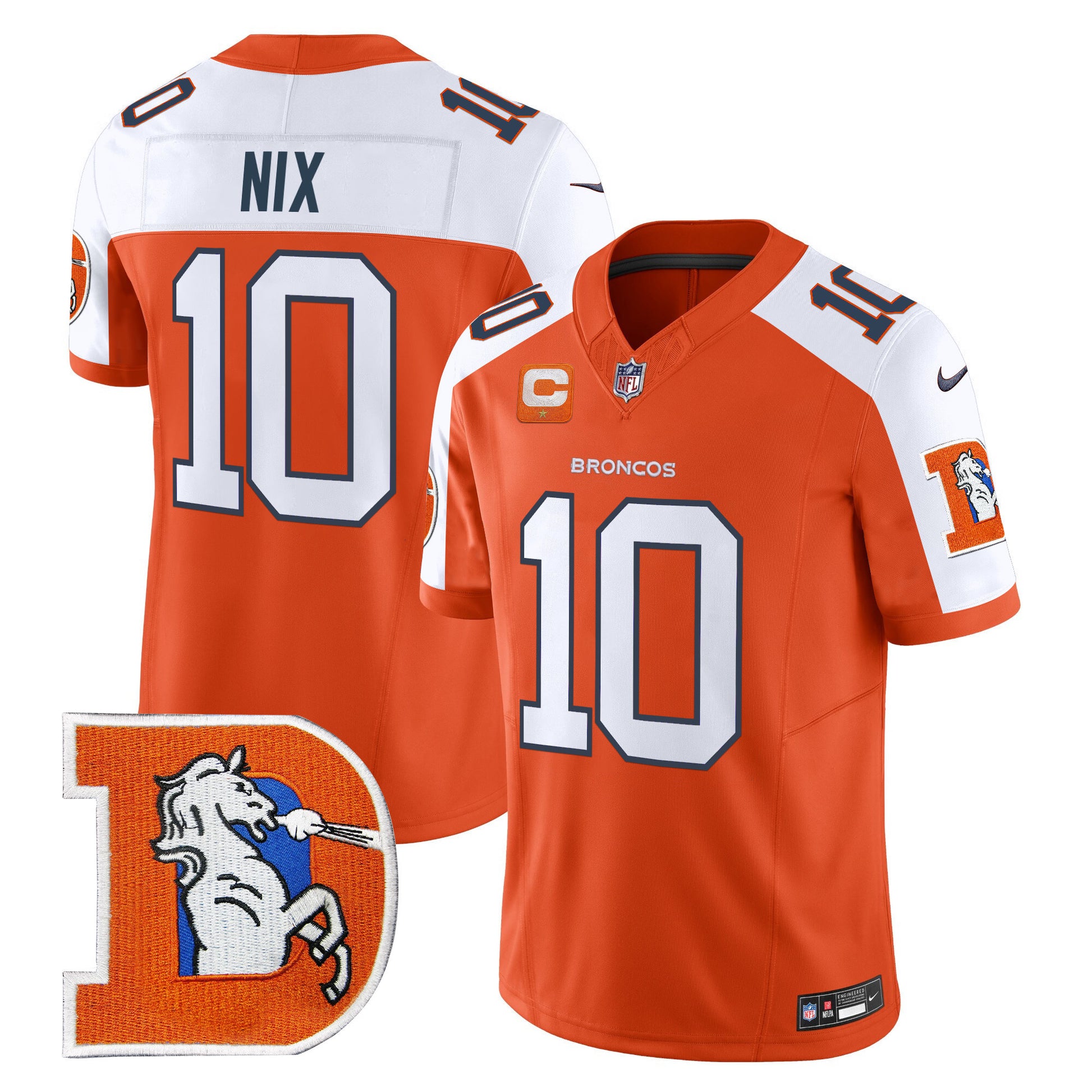 Orange Alternate - Bo Nix