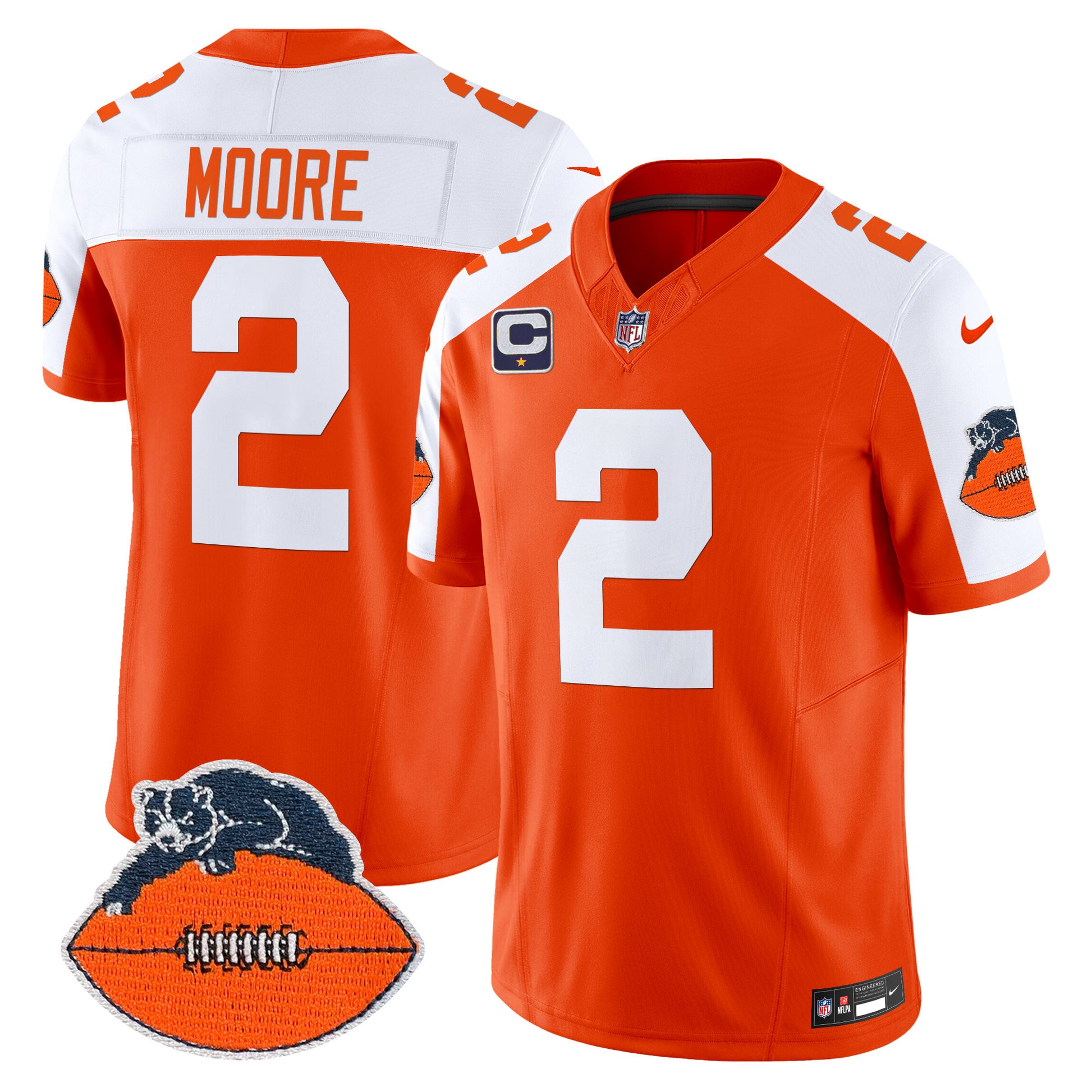 Orange Alternate - D.J. Moore