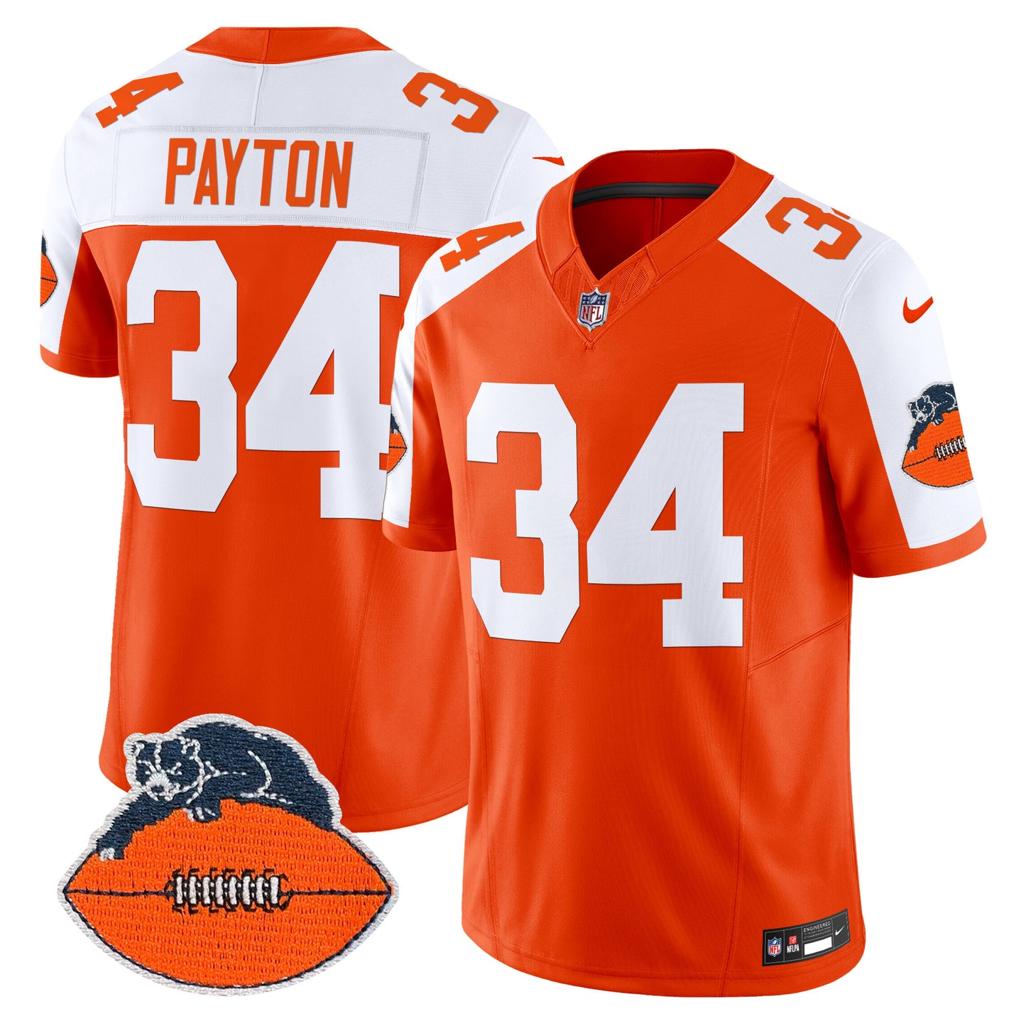 Orange Alternate - Walter Payton