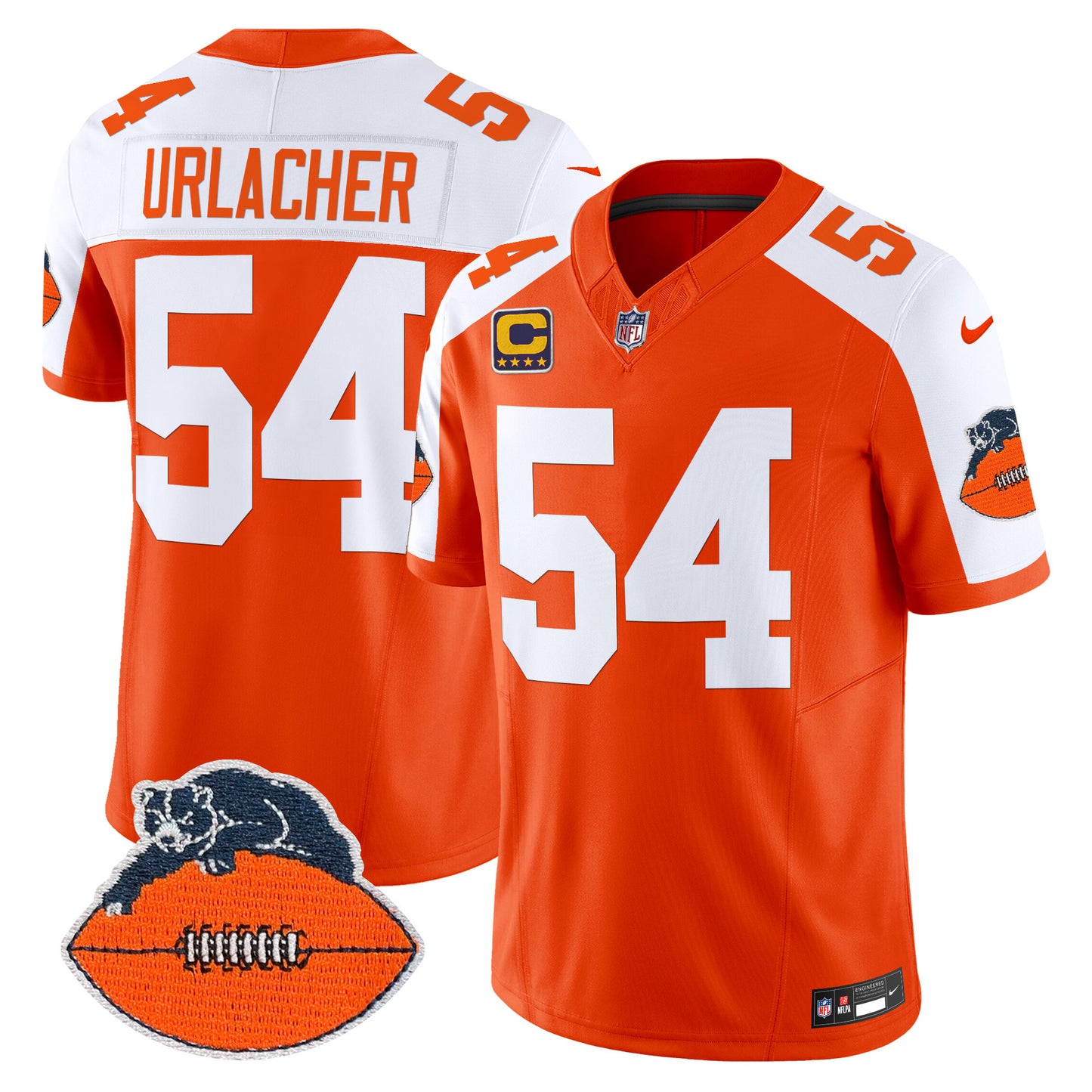 Orange Alternate - Brian Urlacher