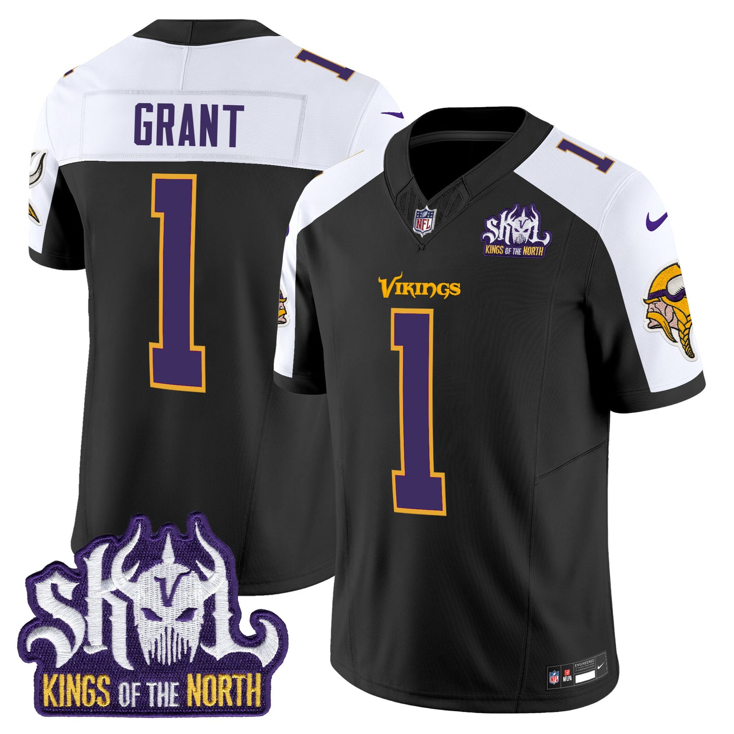 Black Alternate - Bud Grant