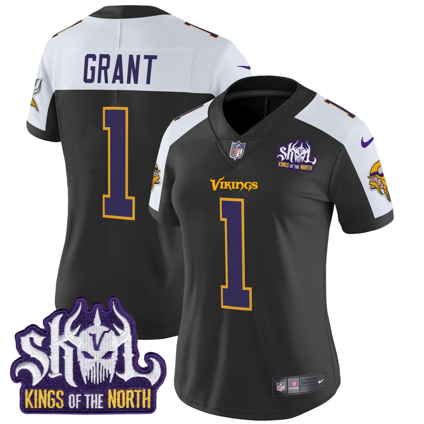 Black Alternate - Bud Grant