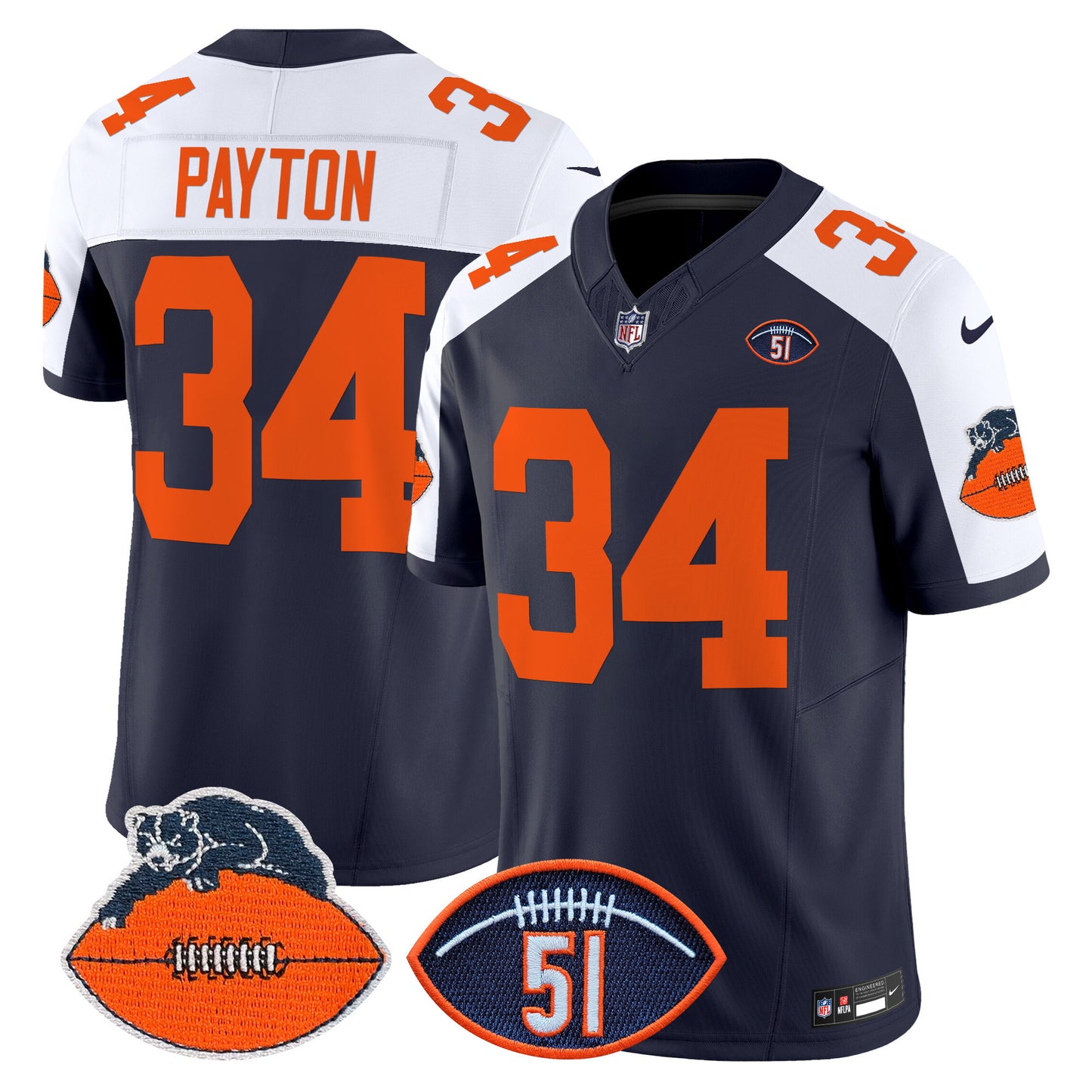 Navy Alternate - Walter Payton
