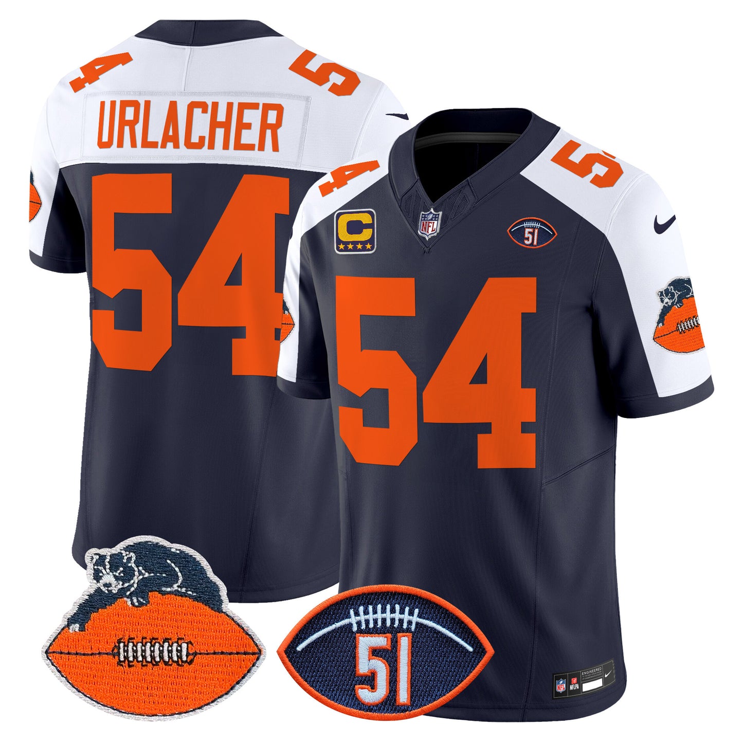 Navy Alternate - Brian Urlacher