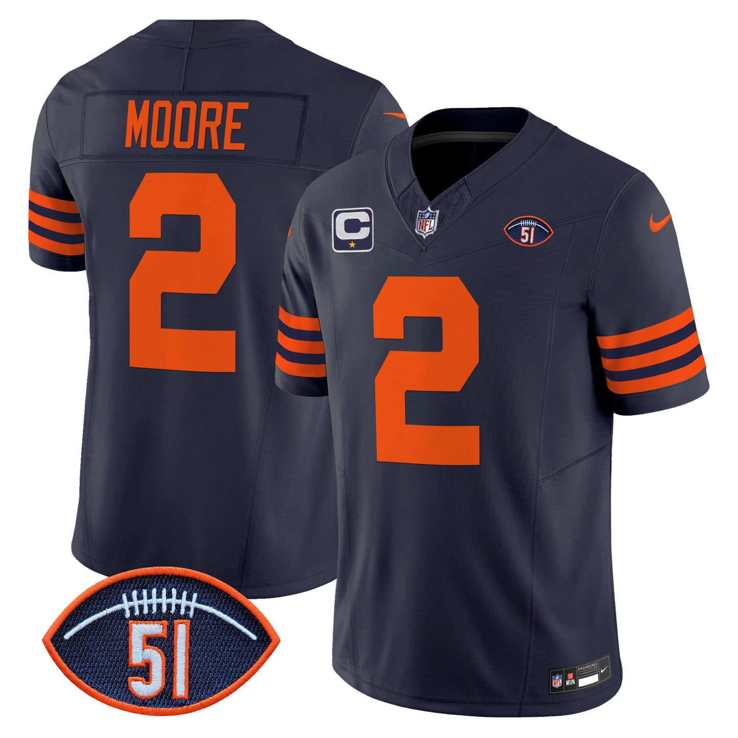Navy - D.J. Moore