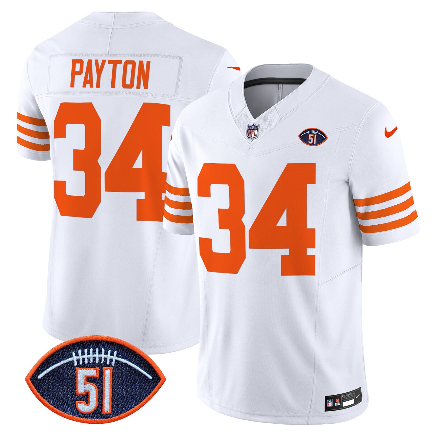 White - Walter Payton