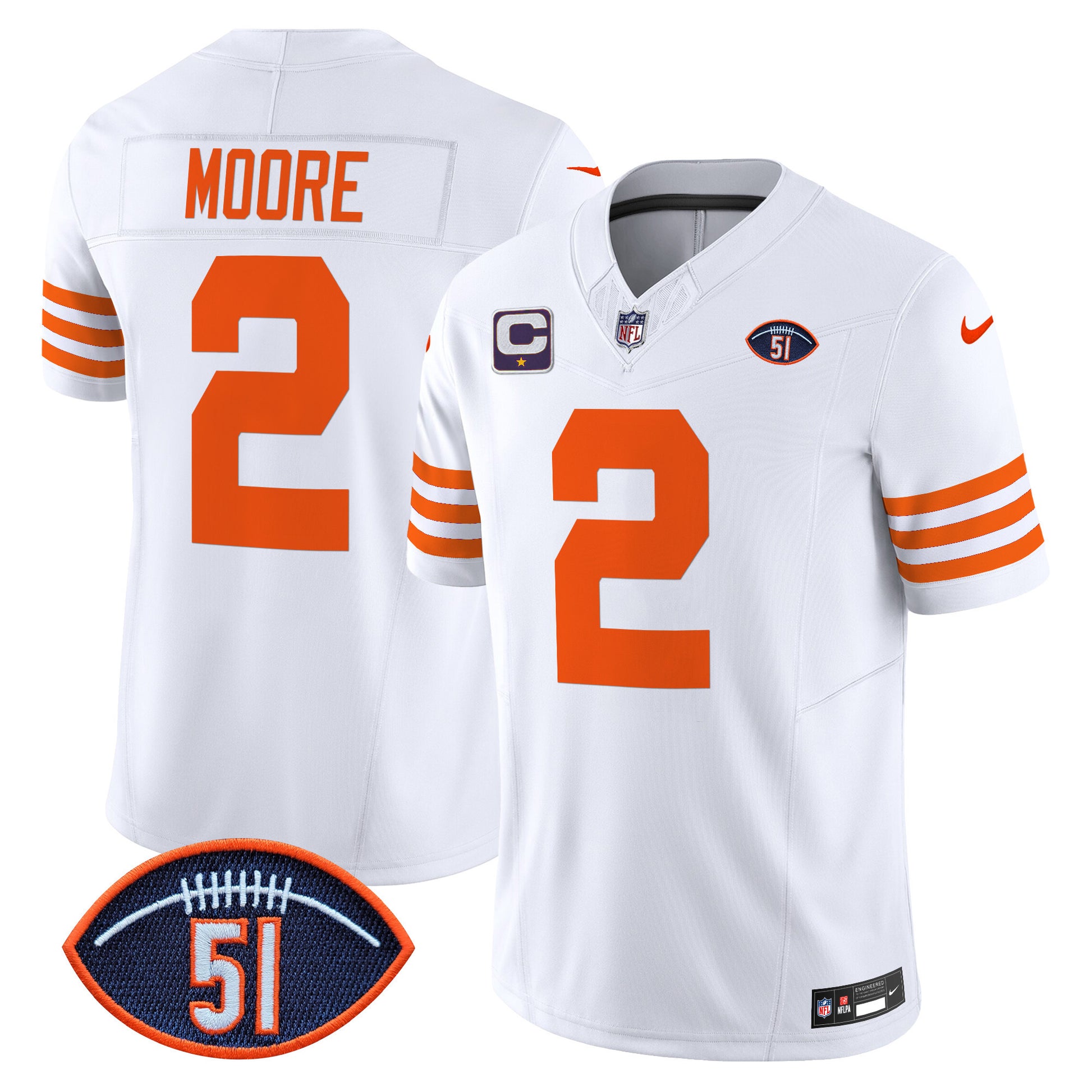 White - D.J. Moore