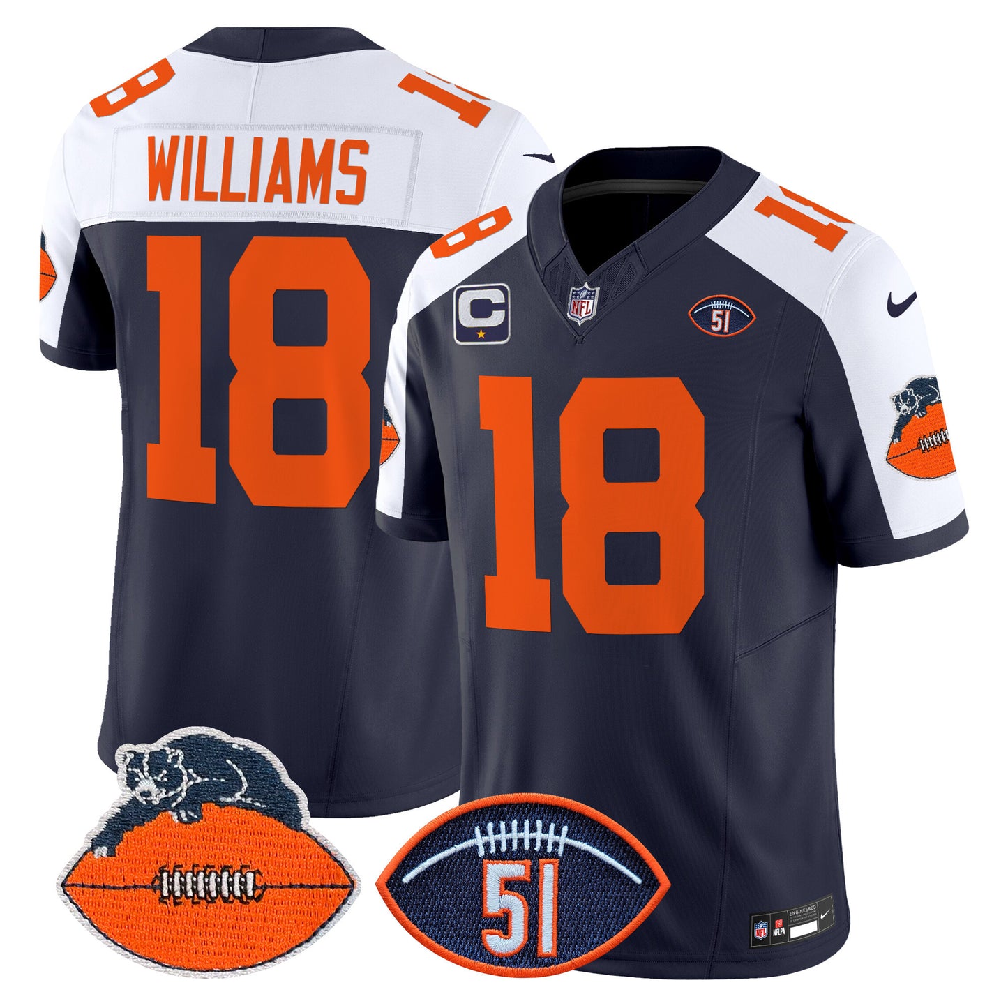 Navy Alternate - Caleb Williams