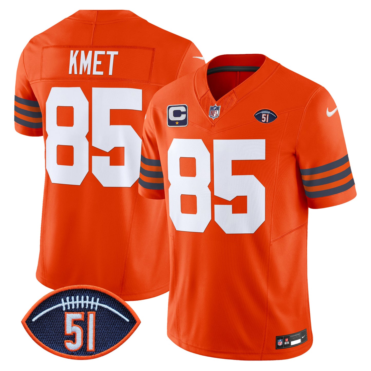 Orange - Cole Kmet