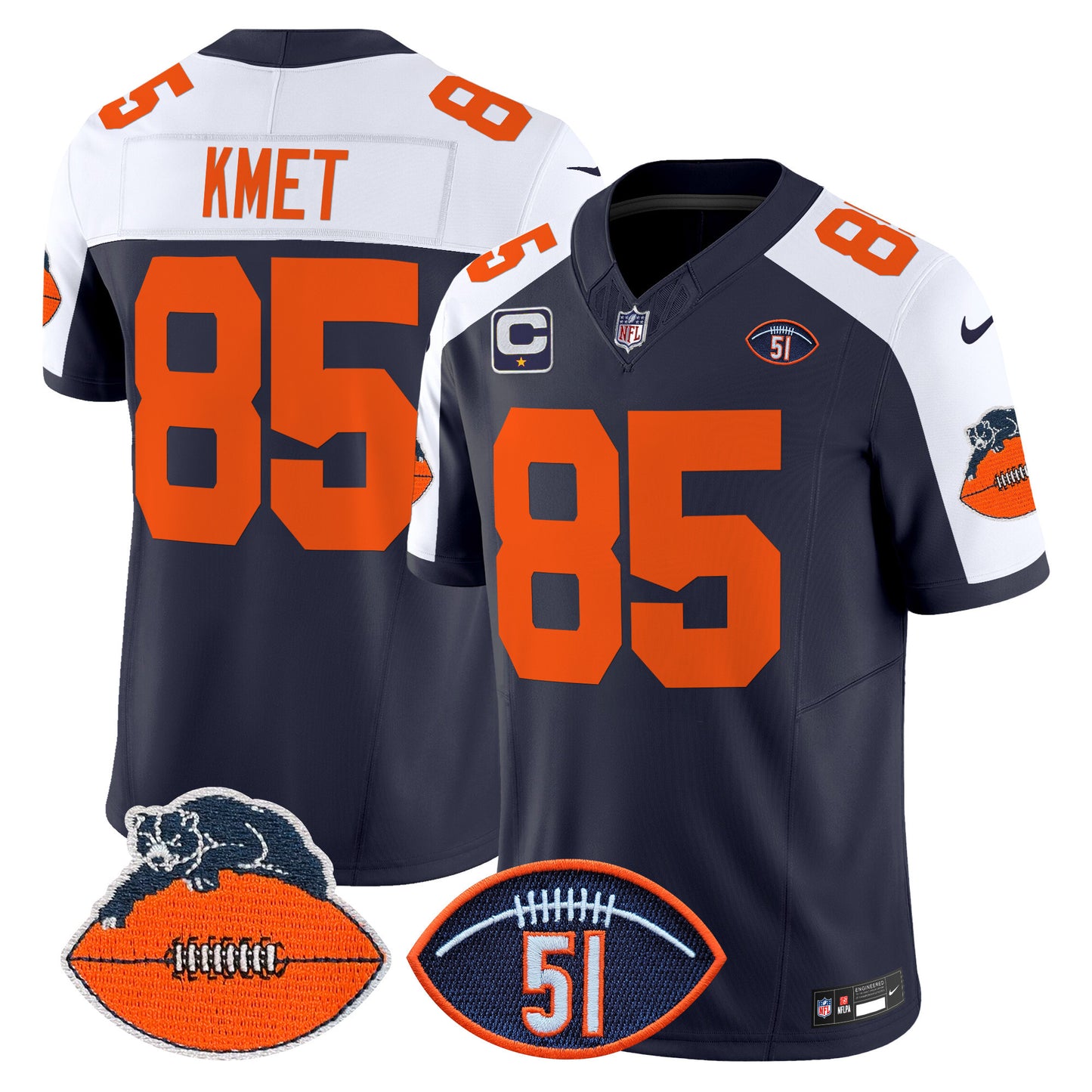 Navy Alternate - Cole Kmet