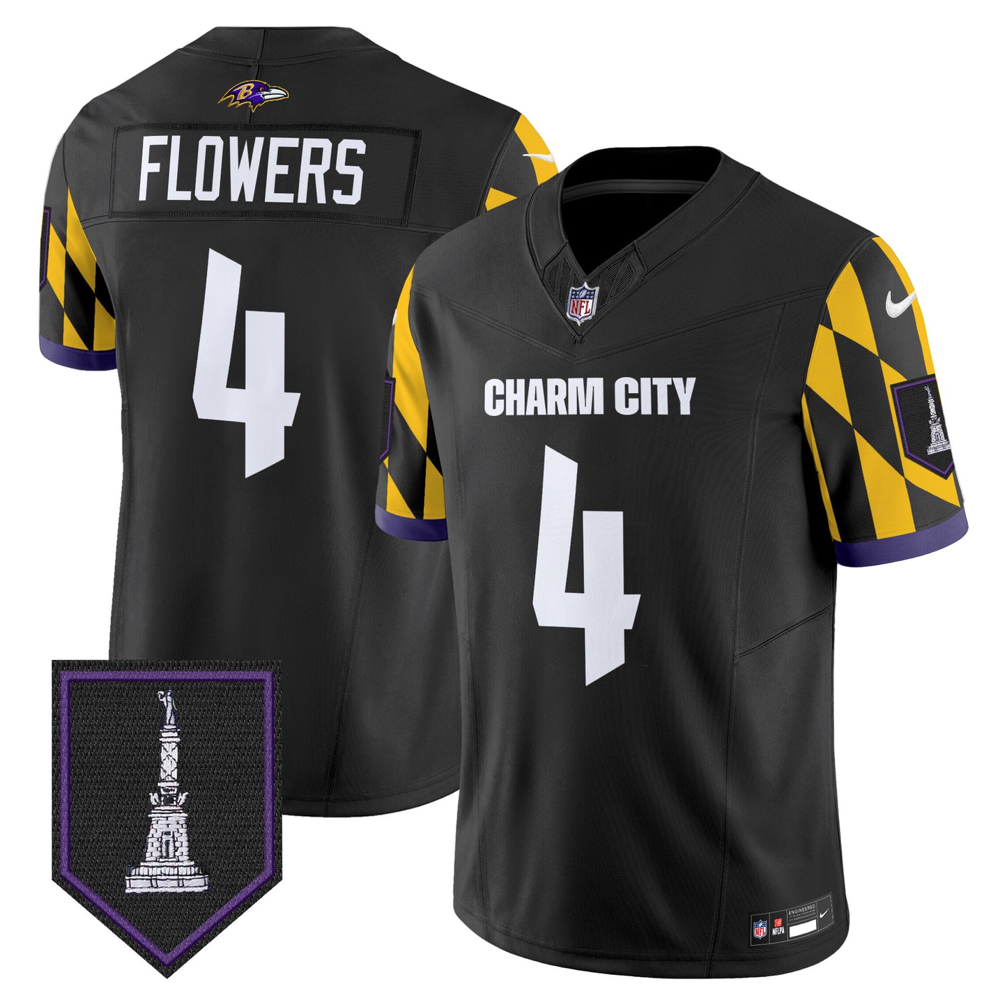 Black - Zay Flowers